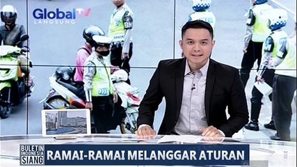 Banyak Pemotor Masuk JLNT Casablanca, Polisi Sampai Kehabisan Surat Tilang
