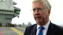 Fallon: HMS Queen Elizabeth will combat terrorist threats