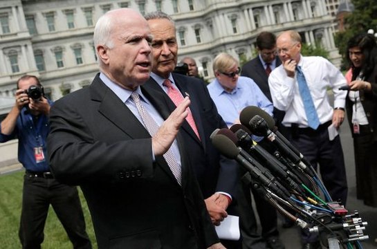 McCain returns to Senate to vote on healthcare bill