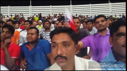 Shahid Afridi and Imran Nazir in Bahrian festival match 1952017