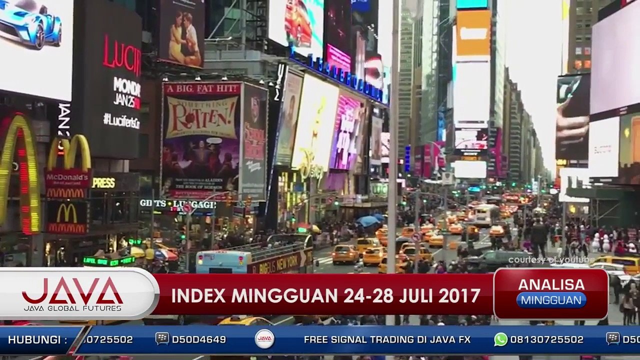 Analisa Index Mingguan 24-28 Juli 2017