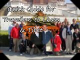 Quick Guide for Travellers to Lhasa & Tibet