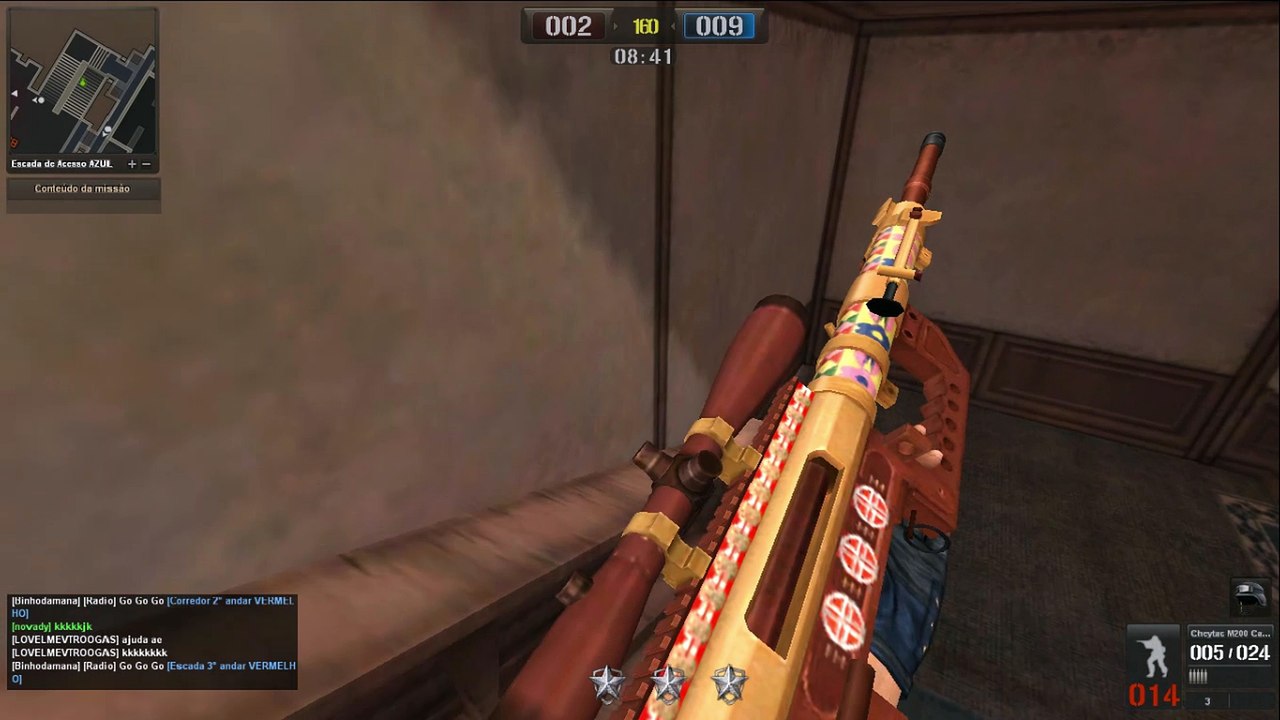 Jogando point blank =(Sniper)