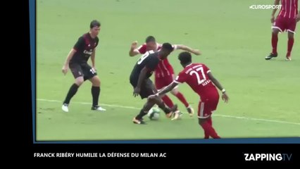 Franck Ribéry fait le show et humilie la défense de l’AC Milan (Vidéo)