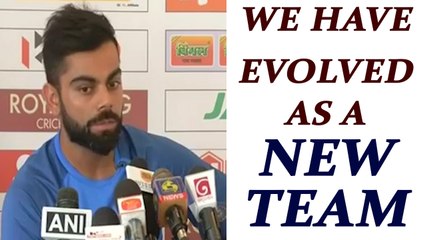 Download Video: India vs Sri Lanka Galle test :  Virat Kohli says, we have built very good team | Oneindia News