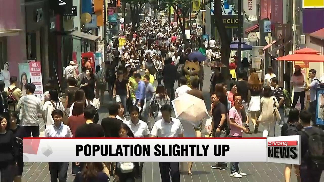 Number of registered residents in Korea hits over 51.7 million, up 40,000 from 2016