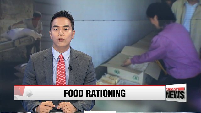North Korea reduces daily food distribution for its people