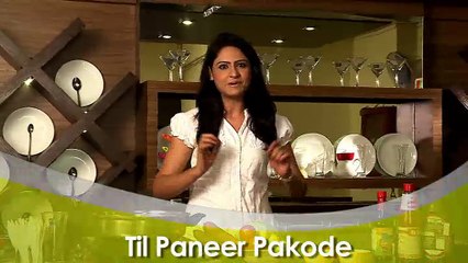 How to Make Delicious Til Paneer Pakoda Recipe