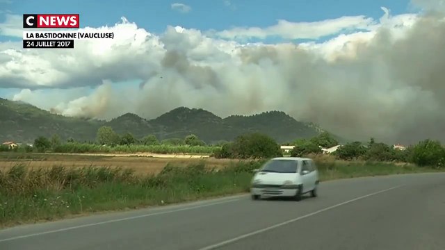 Incendie de forêt de 400 ha dans le sud du massif du Lubéron