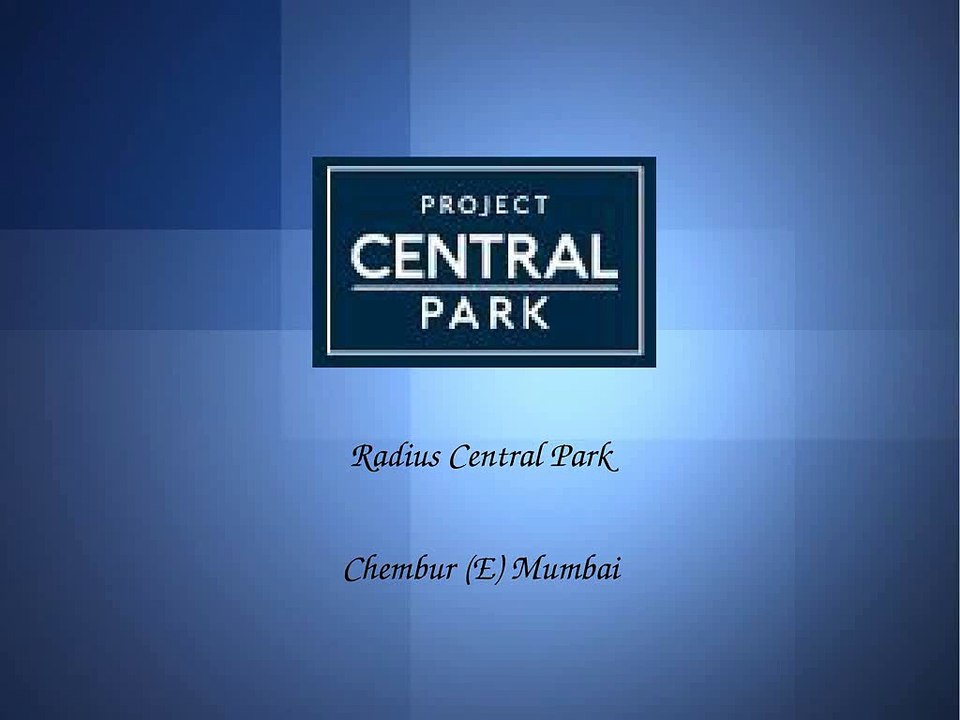 1 BHK Studio Apartments - Radius Central Park @ 9266633040