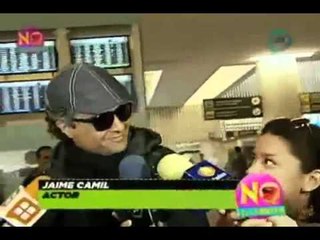 No lo Cuentes. Jaime Camil le hace el 'feo' a la prensa