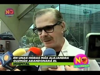 Alejandra Guzmán abandonará el hospital la próxima semana