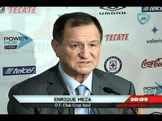Deportes Dominical. Meza, contento con el desempeño de los celestes