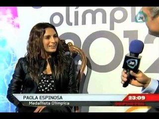 Paola Espinosa y su corazón olímpico