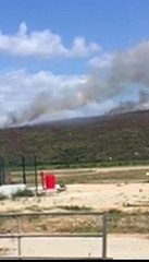 Propriano : Gros départ de feu à Capu Laurosu