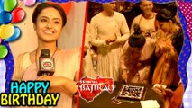 Ishita Ganguly aka Kashibai BIRTHDAY CELEBRATION On Set - Exclusive | Peshwa Bajirao - पेशवा बाजीराव