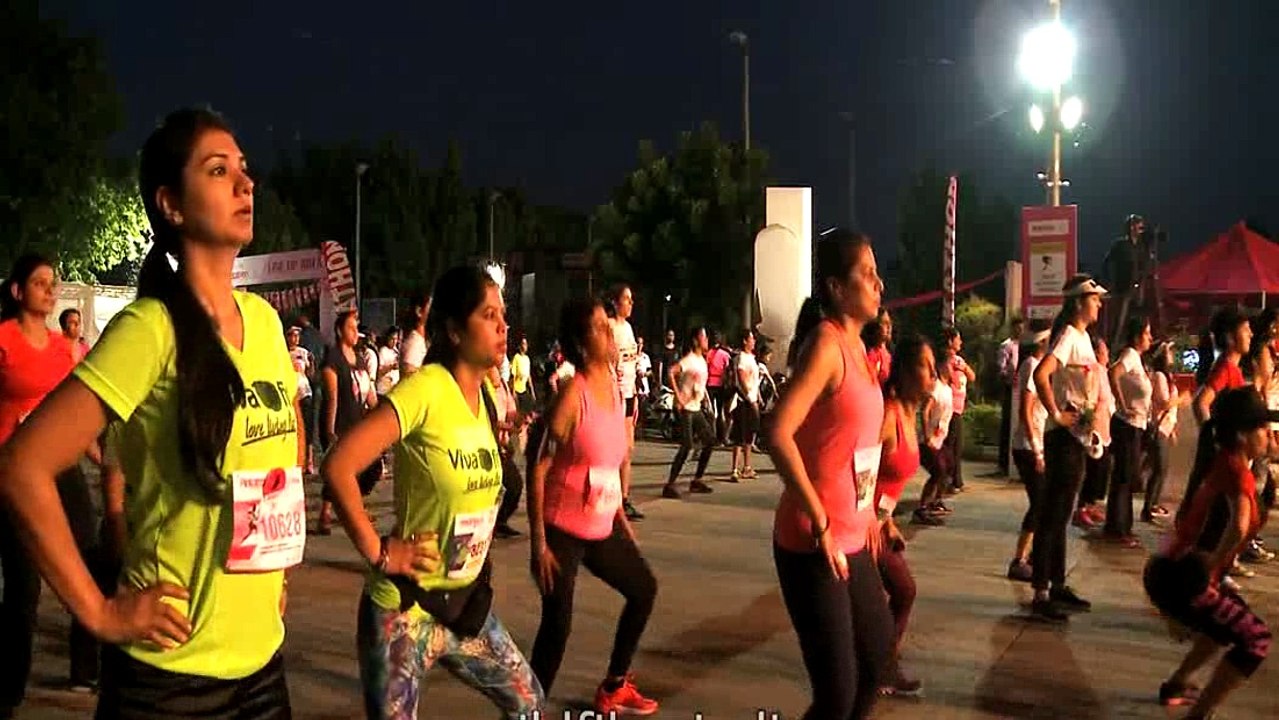 More than 9000 women participate in Delhi Pinkathon
