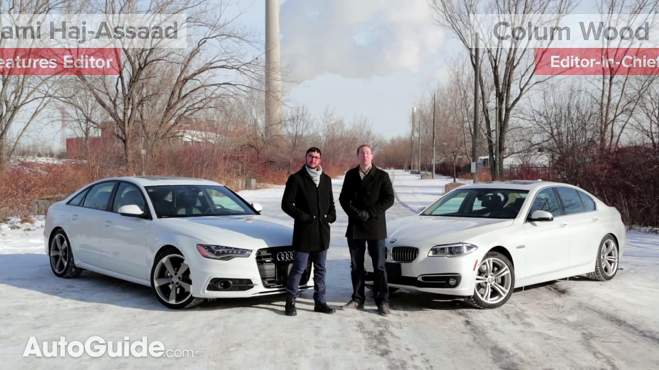Reviews car - 2014 Audi A6 TDI vs. 2014 BMW 535d xDrive