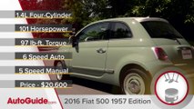 Reviews car - 2016 Fiat 500 1957 Edition Review