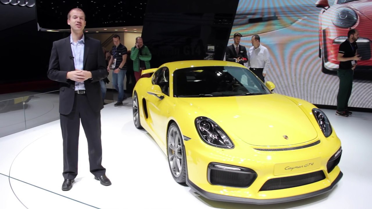 Reviews car - 2016 Porsche Cayman GT4 - 2015 Geneva Motor Show
