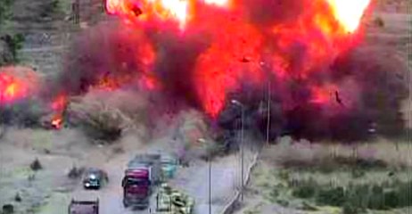 Tank Drives Over Suspect Vehicle Before Deadly Car Bomb at Egyptian Checkpoint