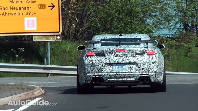 Reviews car - 2017 Chevrolet Camaro Z28 Spy video