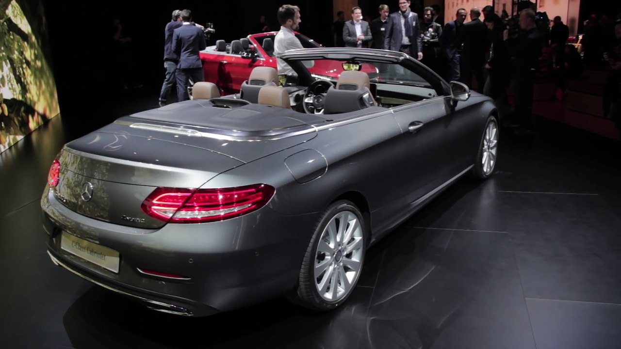 Reviews car - 2017 Mercedes C-Class Convertible First Look - 2016 Geneva Motor Show