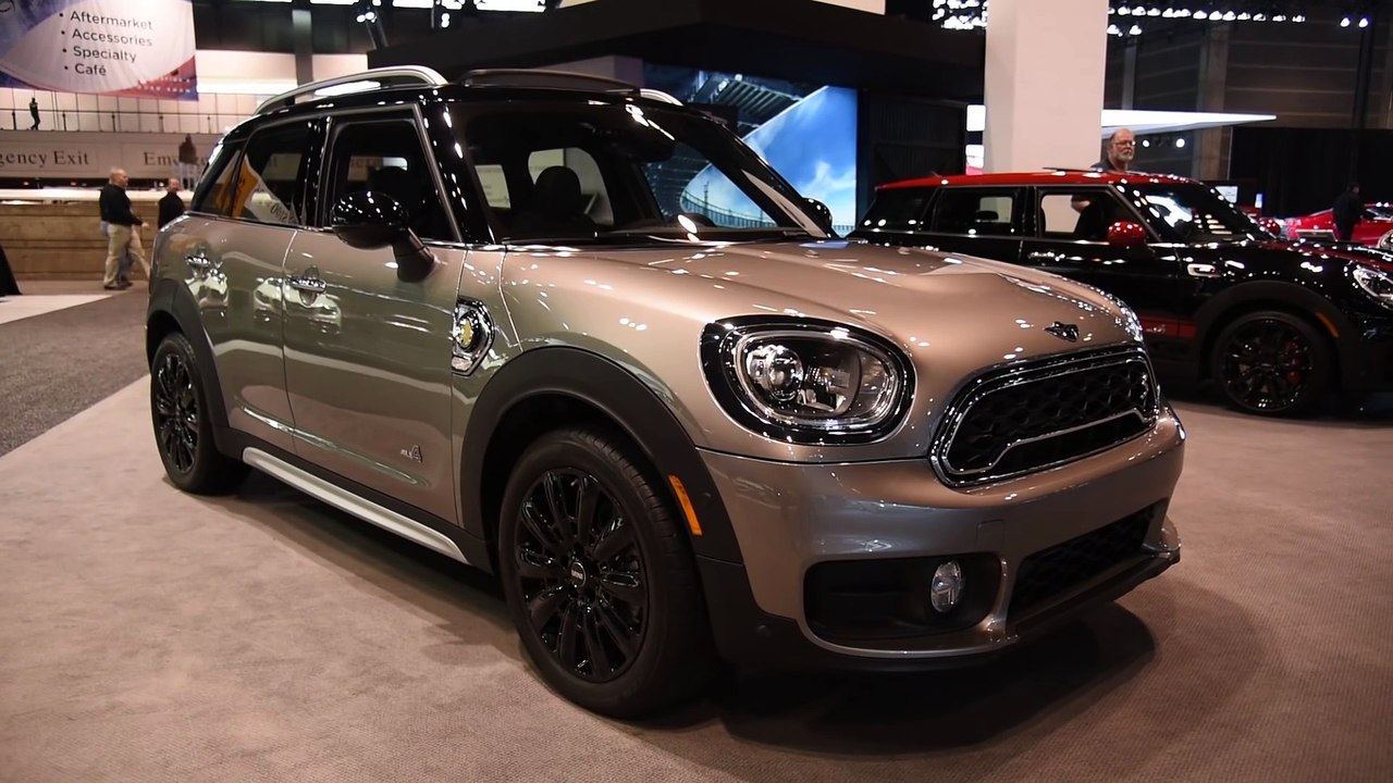 Reviews car - 2018 MINI Cooper S E Countryman All4 First Look 2017 Chicago Auto Show