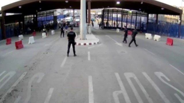 Melilla: detención de hombre con cuchillo en el paso fronterizo