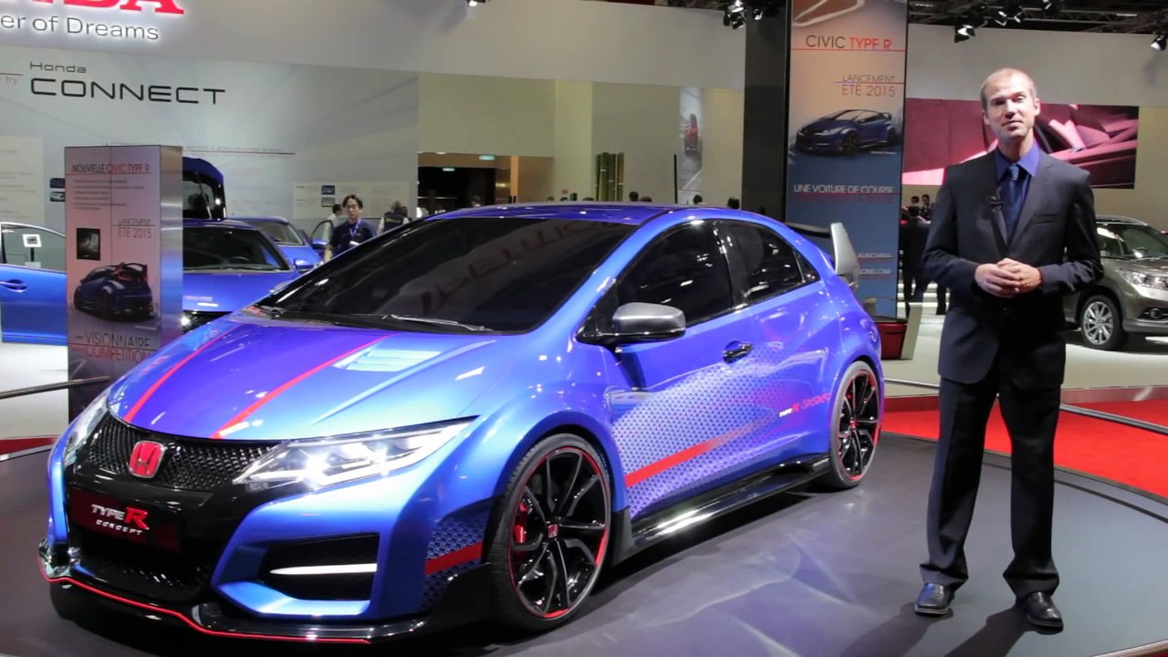 Reviews car - Honda Civic Type R II Concept - 2014 Paris Motor Show