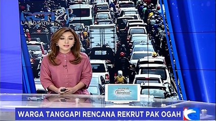 Warga Tanggapi Rencana Polisi Rekrut Pak Ogah