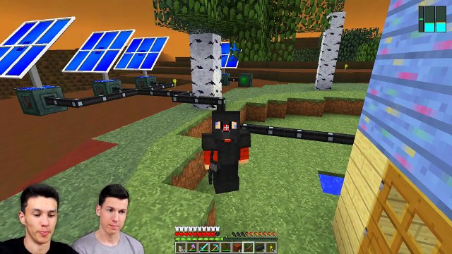 НУБ НАШЕЛ ЛОГОВО БОССА — НУБ НА МАРСЕ #6 — УЧИМ НУБА КАК ИГРАТЬ В МАЙНКРАФТ С МОДАМИ