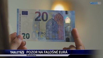 POZOR NA FALOŠNÉ EURÁ