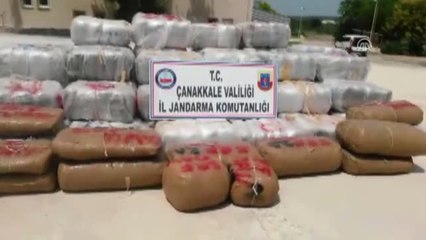 1,5 Ton Esrar Ele Geçirildi