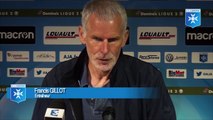 Francis Gillot après la victoire face à l'équipe B du Paris FC
