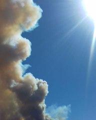 Wildfire Rages Close to Homes in Corsica, France