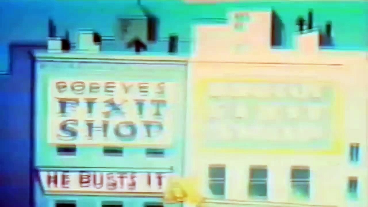 Mornar Popaj - Popajeva radionica (sinhronizovano)