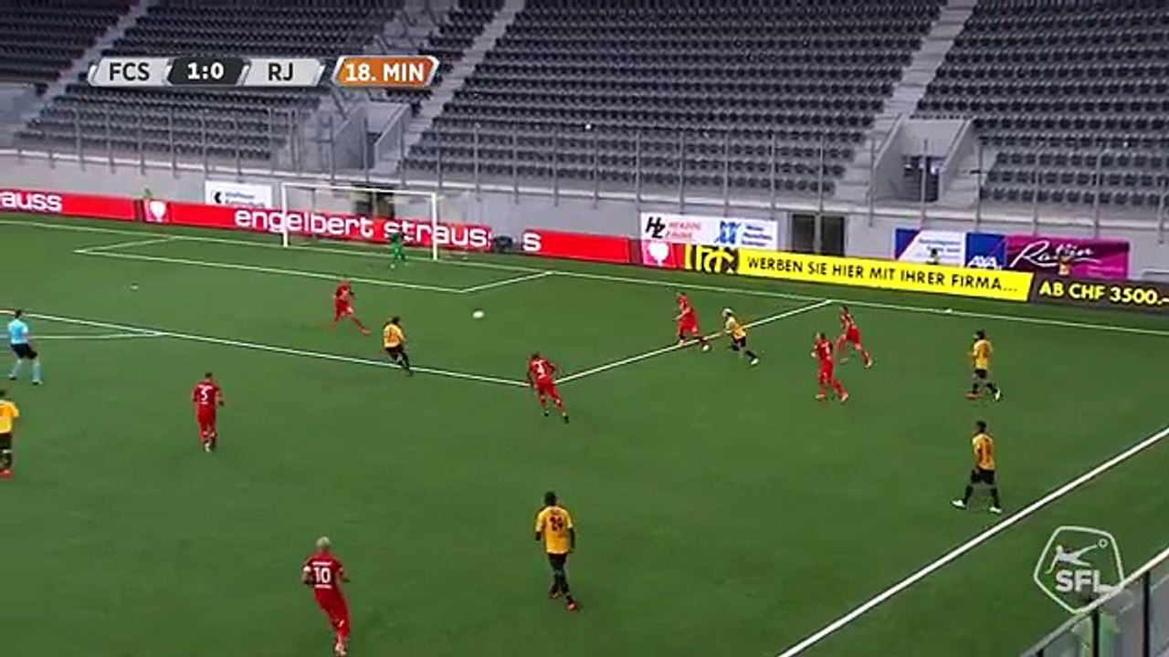 Schaffhausen 2:0 Rapperswil-Jona	 (Swiss Challenge League 24 July 2017)