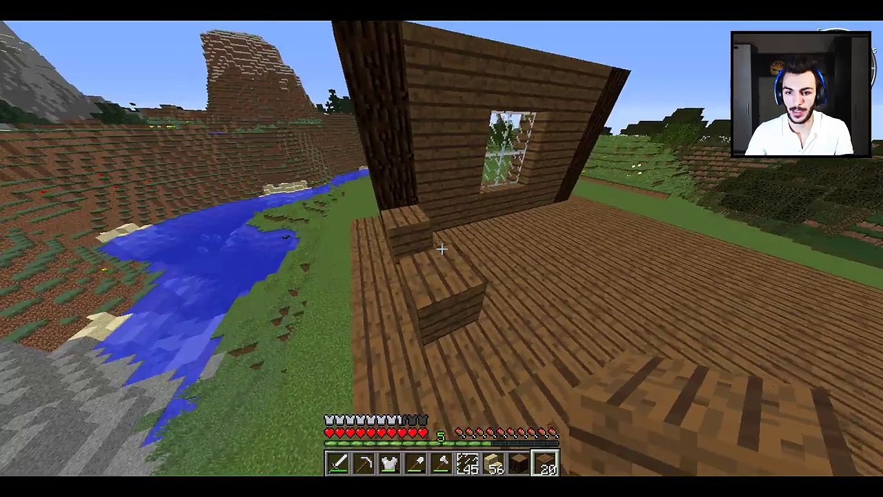 ماين كرافت : بناء بيتي في سيرفر عراق كرافت (البداية) #1