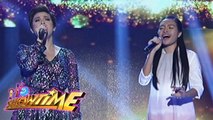It's Showtime: Coach Lea duets with Mica Becerro