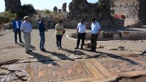 Antalya 2 Bin Yıllık Antik Kentte 'Ant' Damgalı Çömlek Parçaları Bulundu