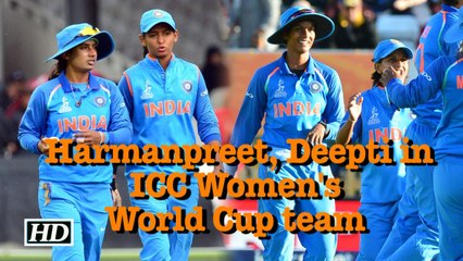 Harmanpreet, Deepti in Mithali-led ICC Women's World Cup team