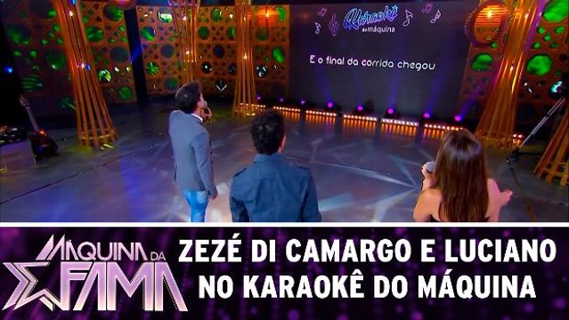 Zezé Di Camargo e Luciano no Karaokê no Máquina