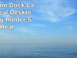 Yinfaxin Golden Luxury Aluminium Dock Laptop Vertical Desktop Radiating Holder Stand Heat