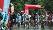 Le départ de la 4e étape du Tour de Wallonie à Bruxelles