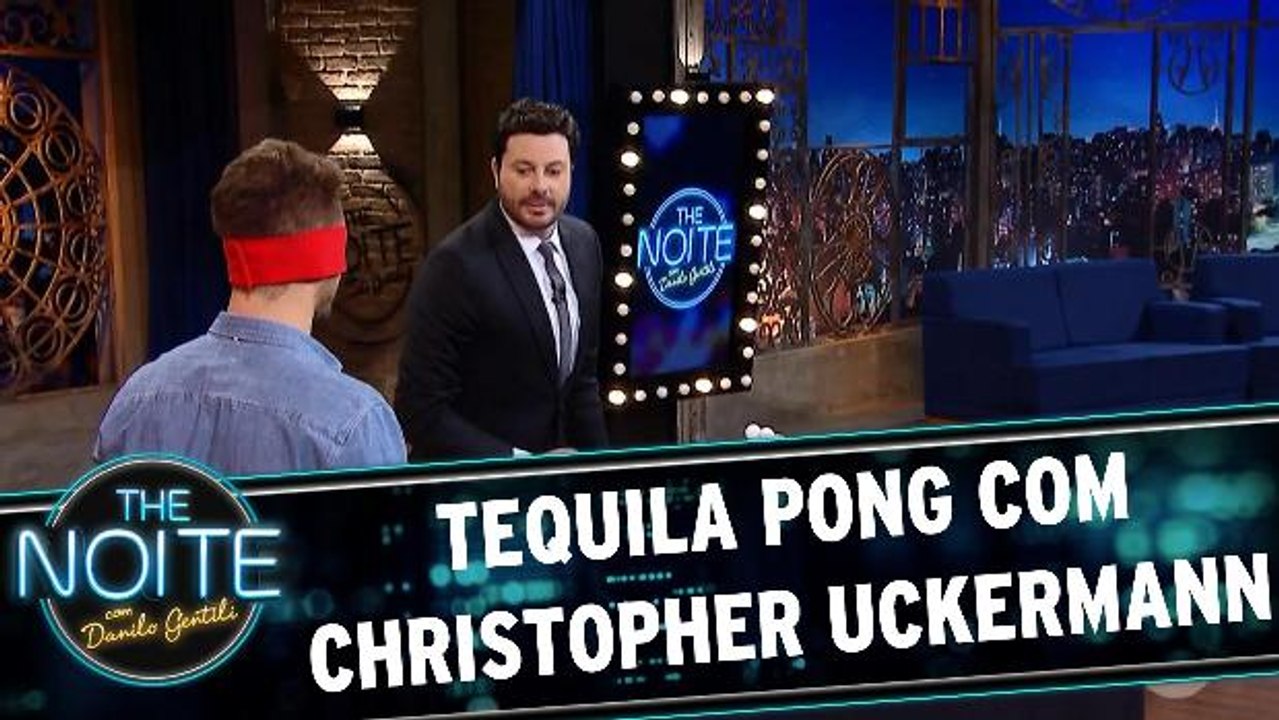 Tequila Pong com Christopher Uckermann