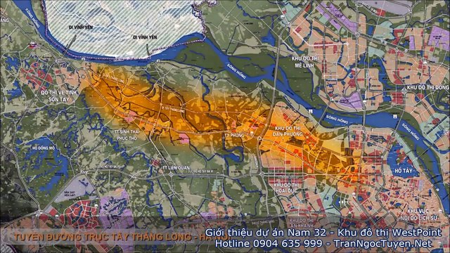 Giới thiệu Dự án Nam 32 khu đô thị WestPoint, Hoài Đức