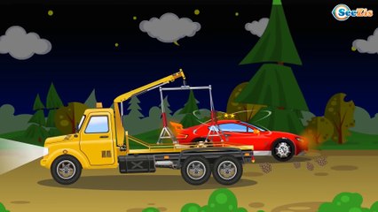 Мультик Машинки Грузовик на дороге Мультфильмы Видео для детей