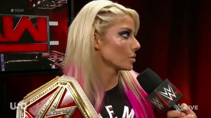 Alexa Bliss Interview Raw 07.24.2017