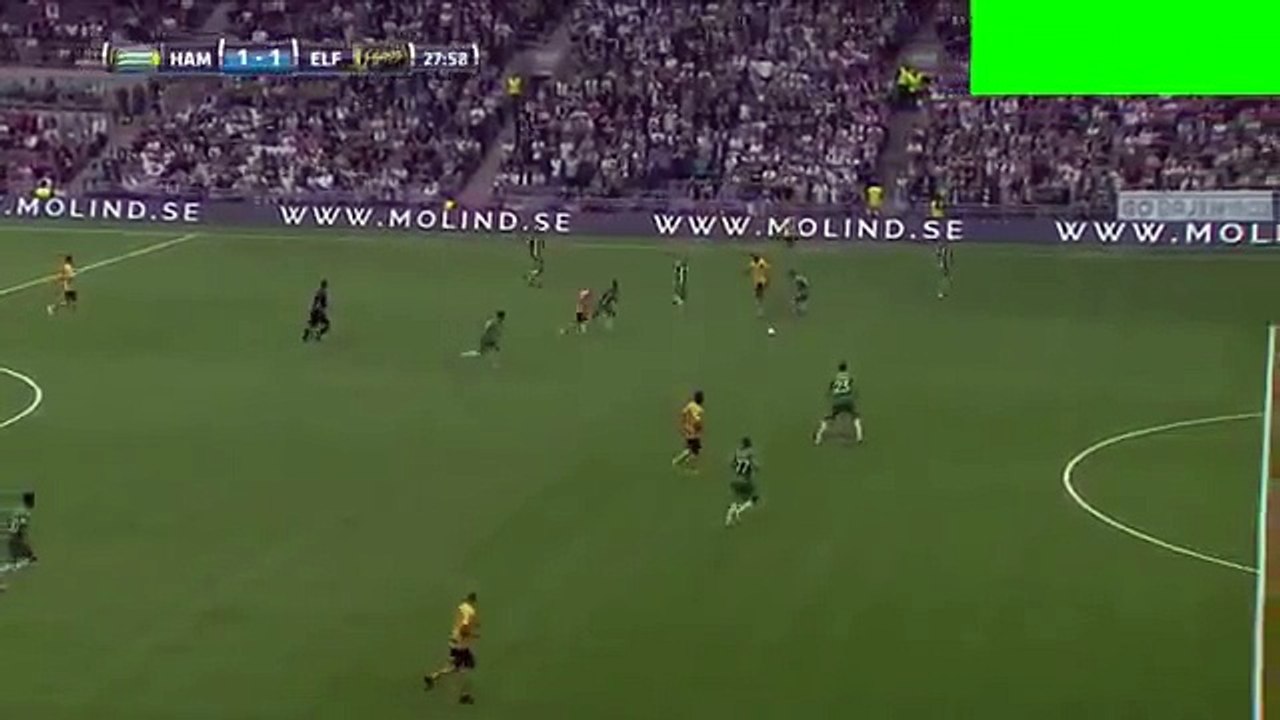 Hammarby 1:1 Elfsborg (Swedish Allsvenskan 24 July 2017)